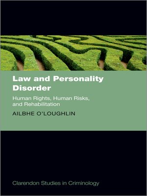 cover image of Law and Personality Disorder